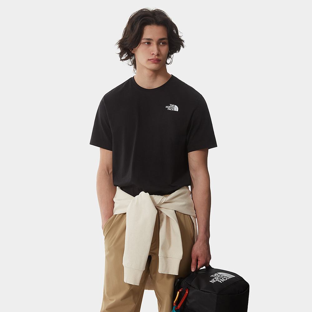 Tricko The North Face Redbox Panske Čierne Maskacove | FKM-720435
