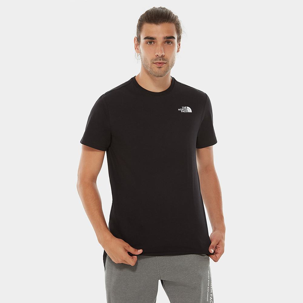 Tricko The North Face Redbox Panske Čierne | QEU-589614