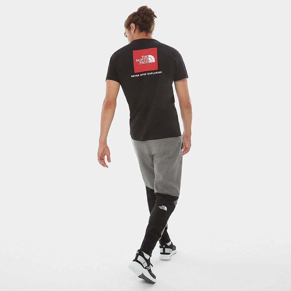 Tricko The North Face Redbox Panske Čierne | QEU-589614