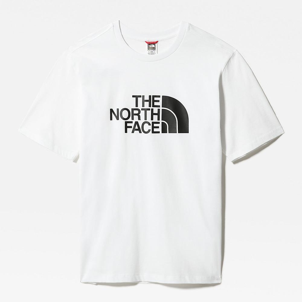Tricko The North Face Relaxed Easy Damske Biele Čierne | CES-204917