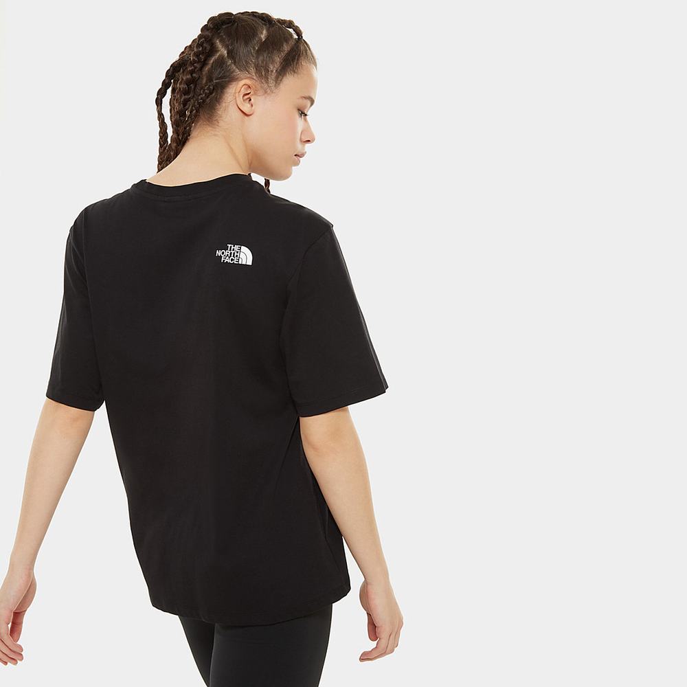 Tricko The North Face Relaxed Easy Damske Čierne | IBQ-264573