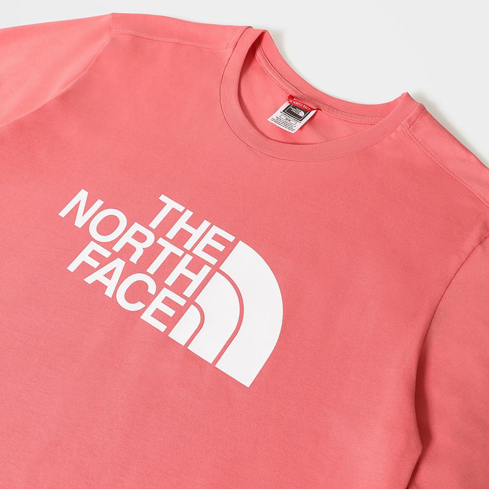 Tricko The North Face Relaxed Easy Damske Ruzove | RUV-236071