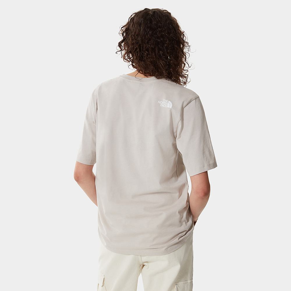 Tricko The North Face Relaxed Fine Damske Strieborne Siva Leopardie | YNR-749526