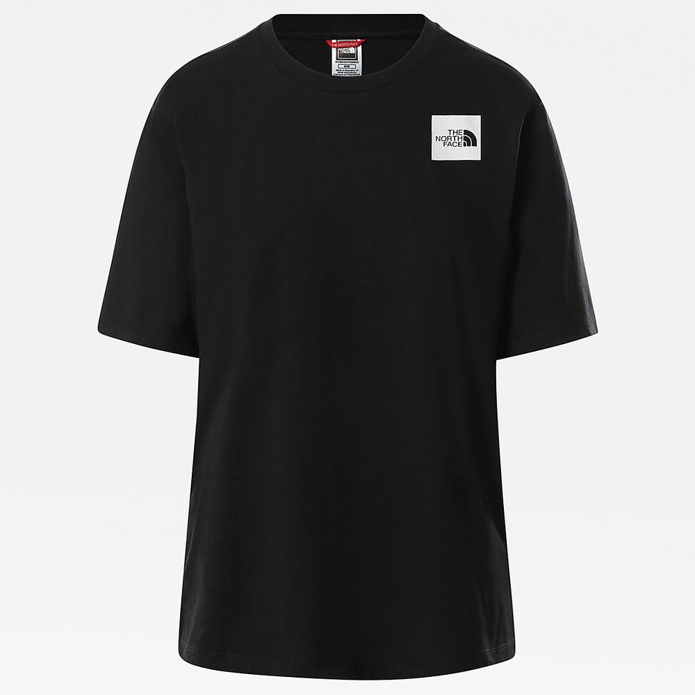 Tricko The North Face Relaxed Fine Damske Čierne | ZMY-295107