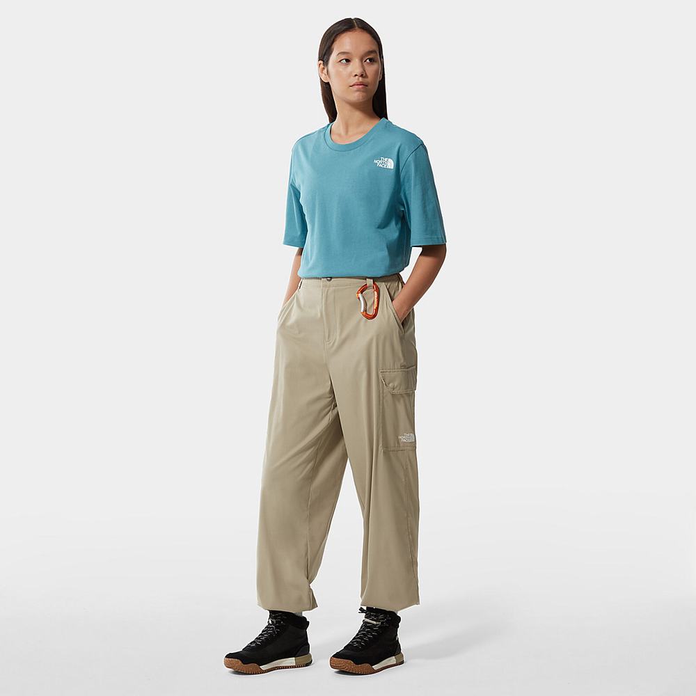 Tricko The North Face Relaxed Redbox Damske Modre | DGK-734091