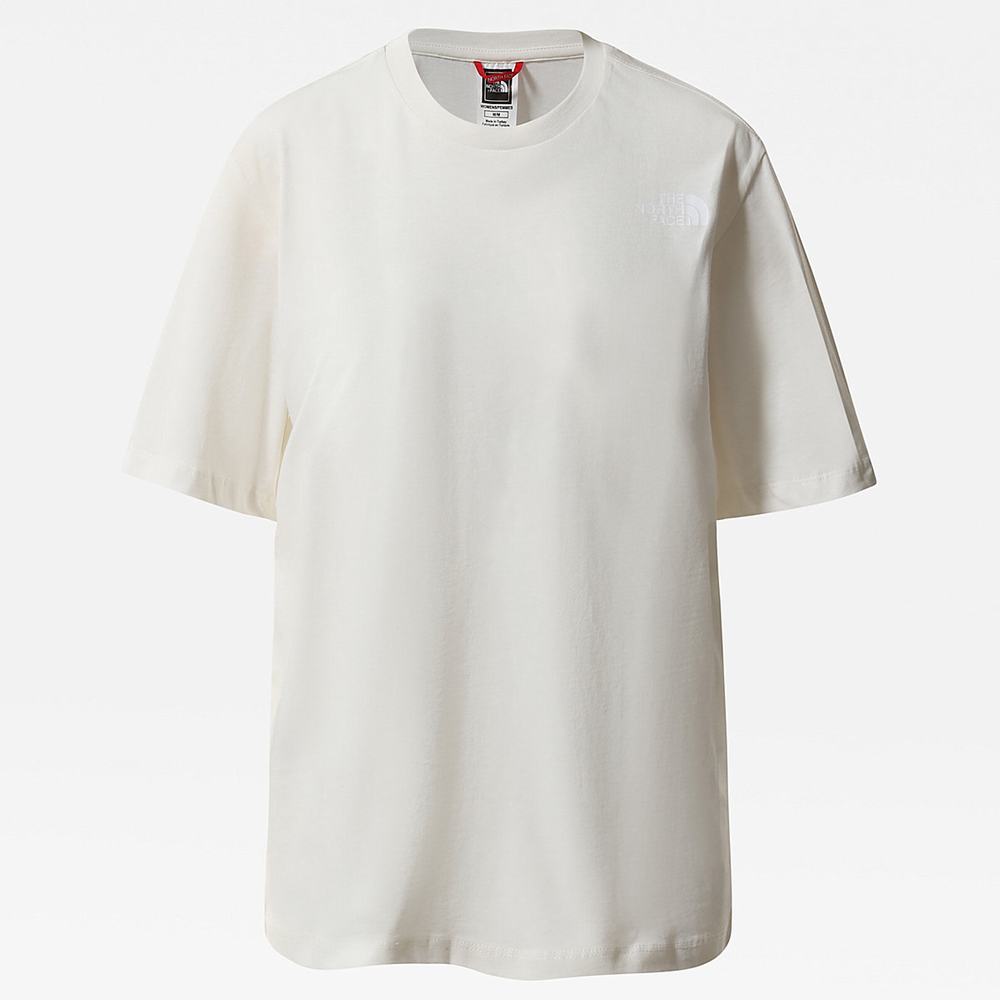 Tricko The North Face Relaxed Redbox Damske Biele | KIY-059234