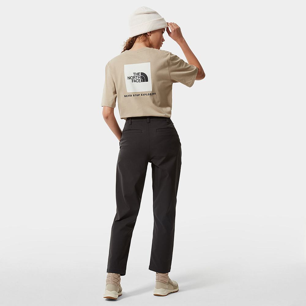 Tricko The North Face Relaxed Redbox Damske Biele | NZA-682017