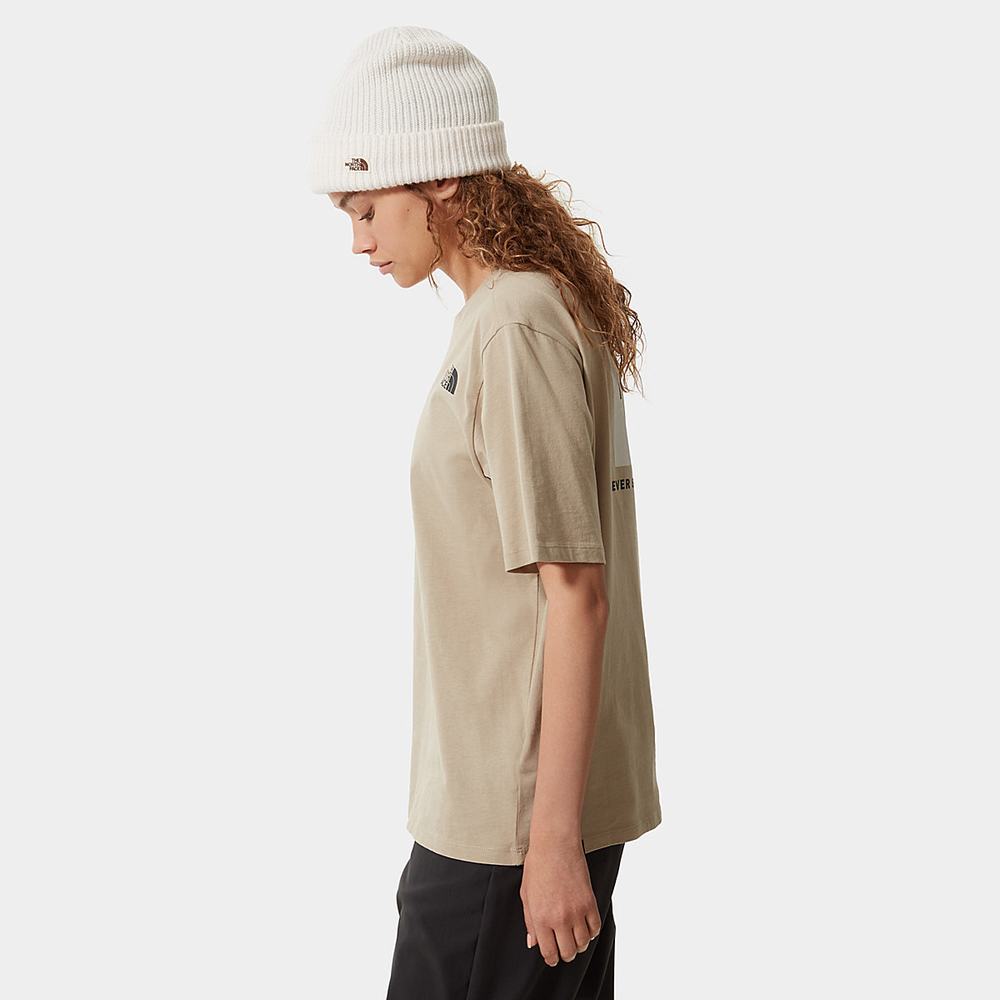 Tricko The North Face Relaxed Redbox Damske Biele | NZA-682017