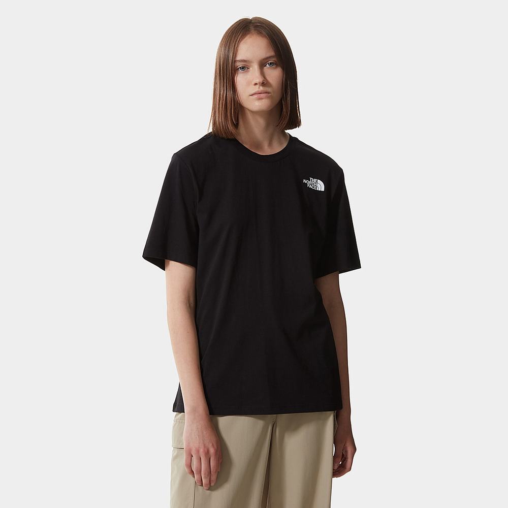 Tricko The North Face Relaxed Redbox Damske Čierne Žlté Leopardie | PMA-513062