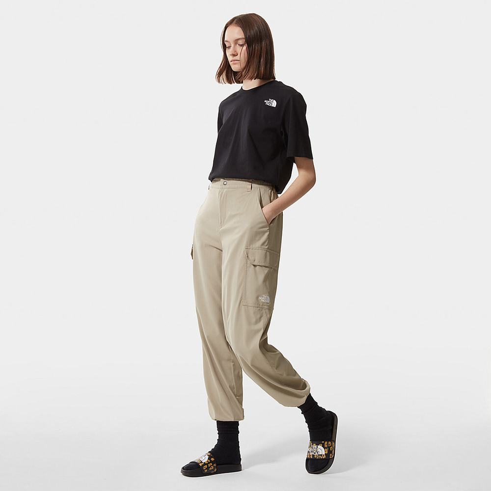 Tricko The North Face Relaxed Redbox Damske Čierne Žlté Leopardie | PMA-513062