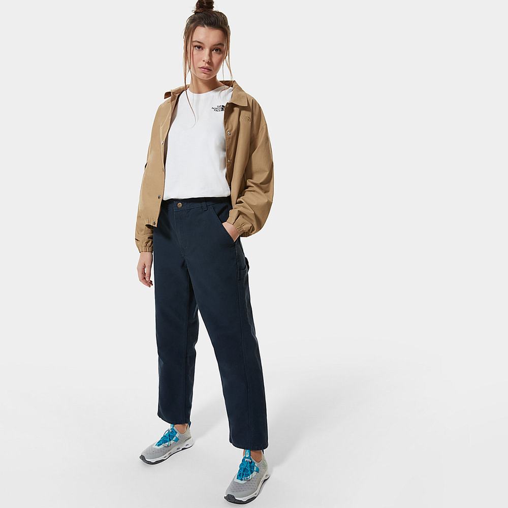 Tricko The North Face Relaxed Simple Dome Damske Biele | FDW-623950