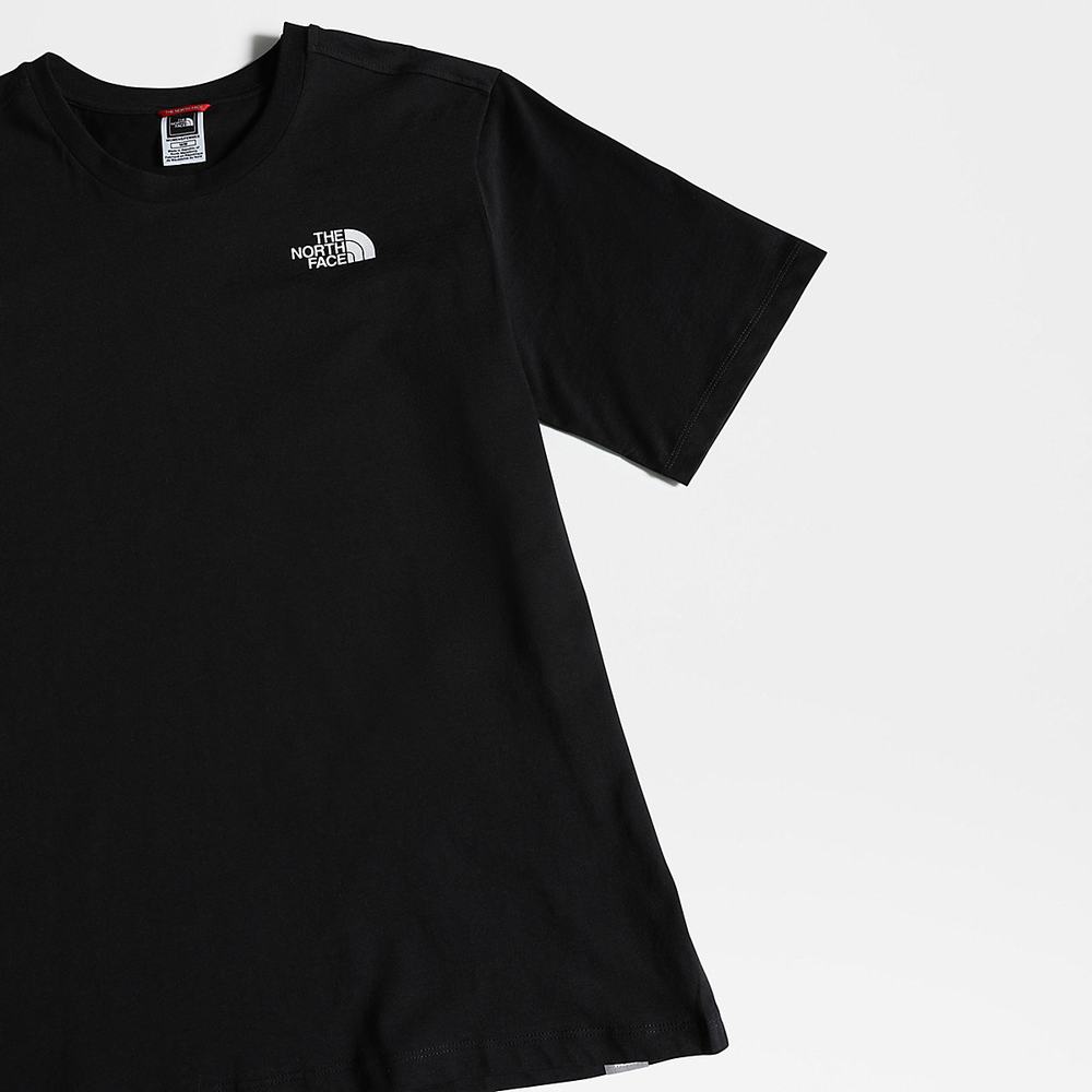 Tricko The North Face Relaxed Simple Dome Damske Čierne | GFU-725413