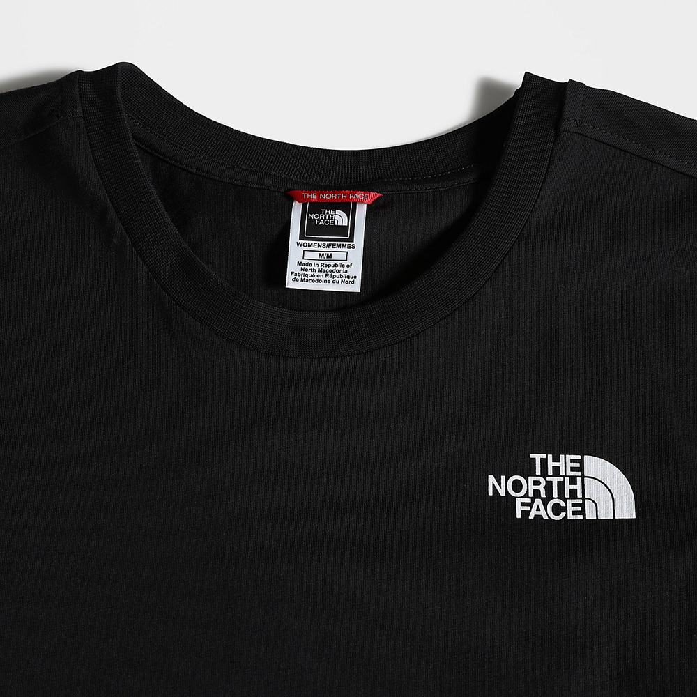 Tricko The North Face Relaxed Simple Dome Damske Čierne | GFU-725413