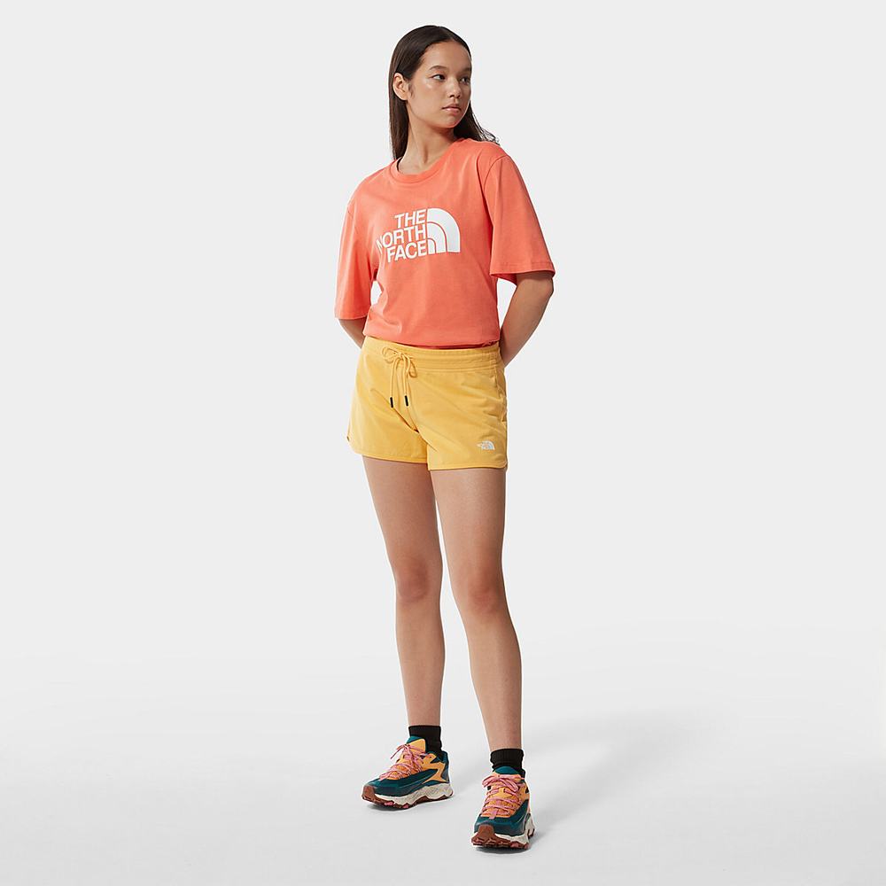 Tricko The North Face Relaxed Summer Damske Oranžové | HFD-598041