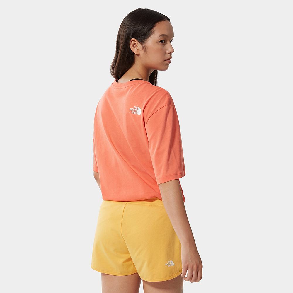 Tricko The North Face Relaxed Summer Damske Oranžové | HFD-598041