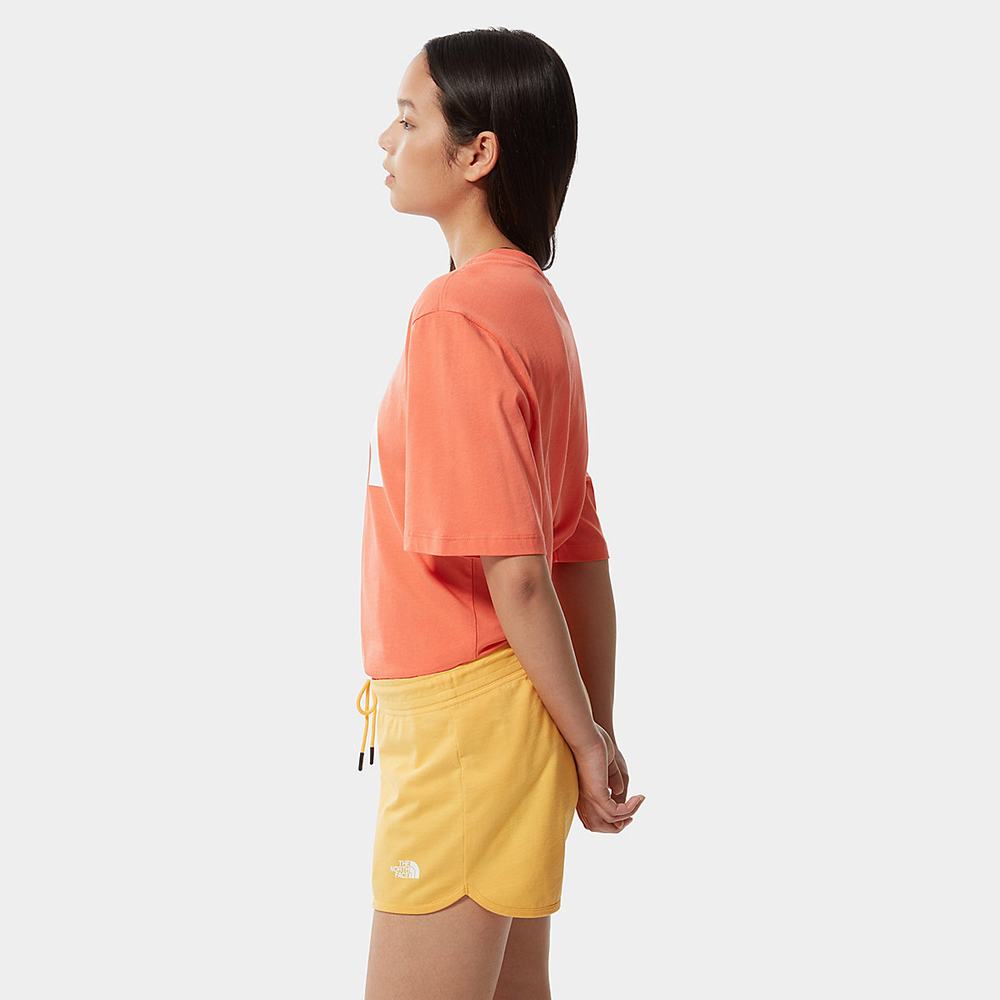 Tricko The North Face Relaxed Summer Damske Oranžové | HFD-598041