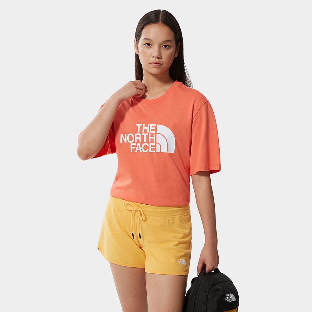 Tricko The North Face Relaxed Summer Damske Oranžové | HFD-598041