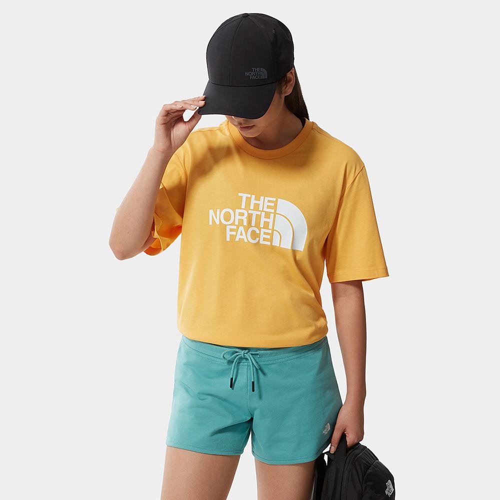 Tricko The North Face Relaxed Summer Damske Žlté | WFD-569718