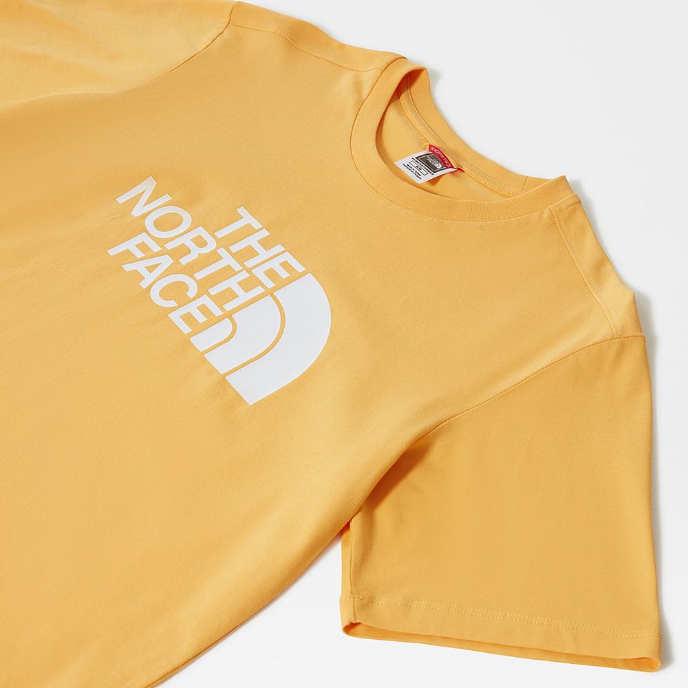 Tricko The North Face Relaxed Summer Damske Žlté | WFD-569718