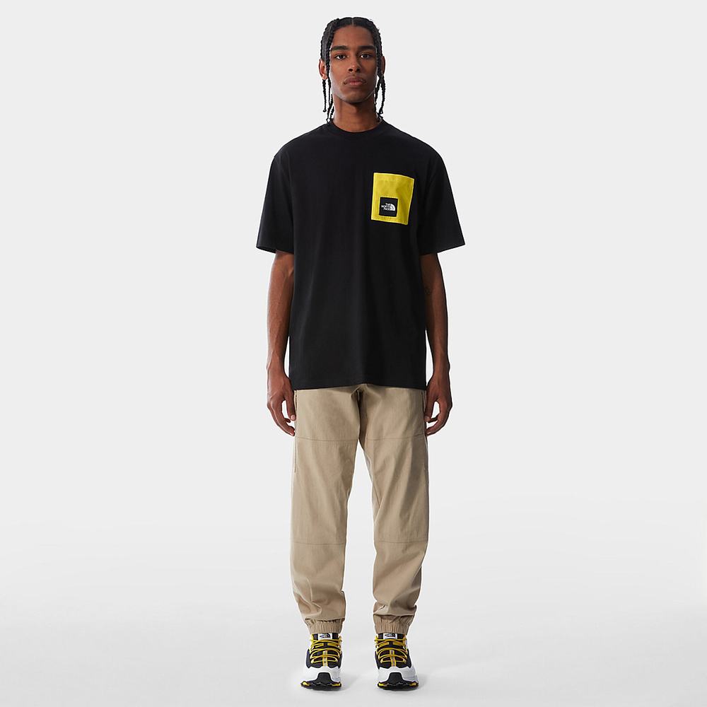 Tricko The North Face SEARCH & RESCUE POCKET Panske Čierne | CFM-735948