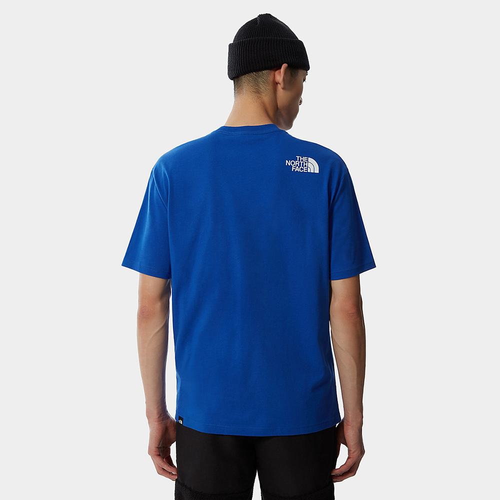 Tricko The North Face SEARCH & RESCUE POCKET Panske Modre | NBV-735409
