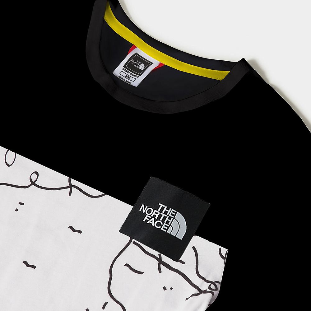 Tricko The North Face SEARCH & RESCUE Panske Biele | QMF-326415