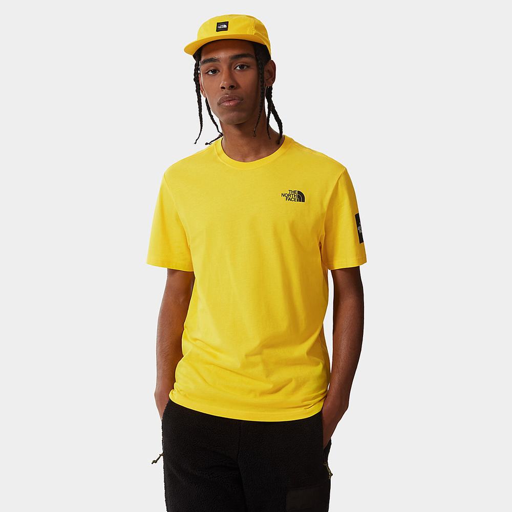 Tricko The North Face SEARCH & RESCUE Panske Svetlo Žlté | SRN-754826