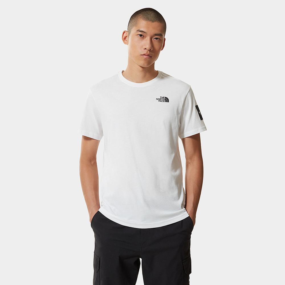 Tricko The North Face SEARCH & RESCUE Panske Biele | XTB-123648
