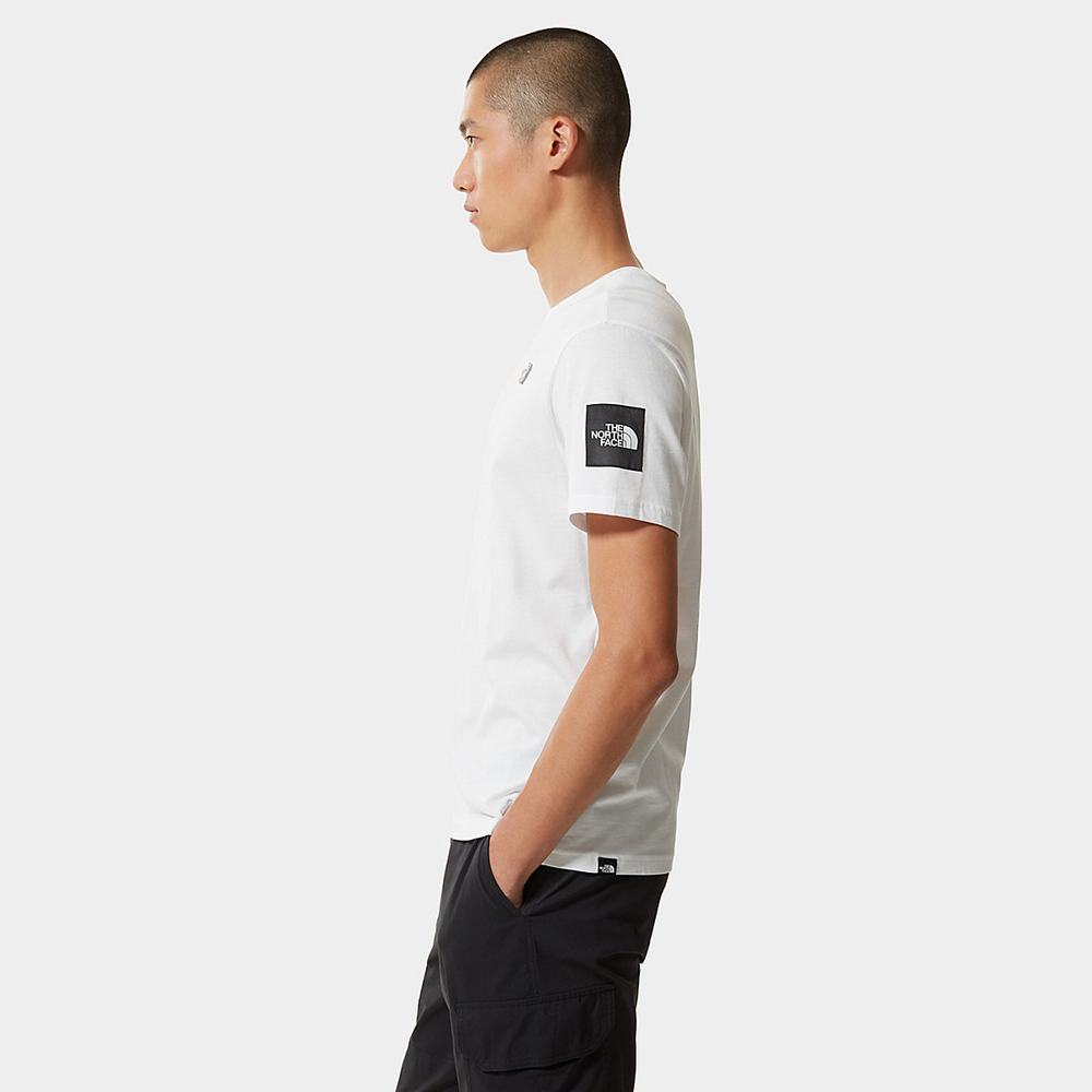 Tricko The North Face SEARCH & RESCUE Panske Biele | XTB-123648