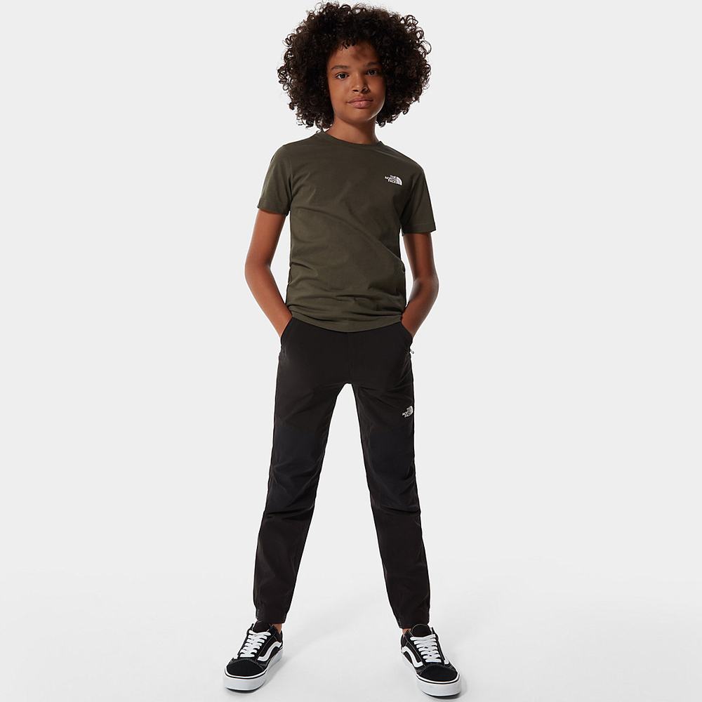 Tricko The North Face SIMPLE DOME Chlapcenske Zelene | YCS-176350