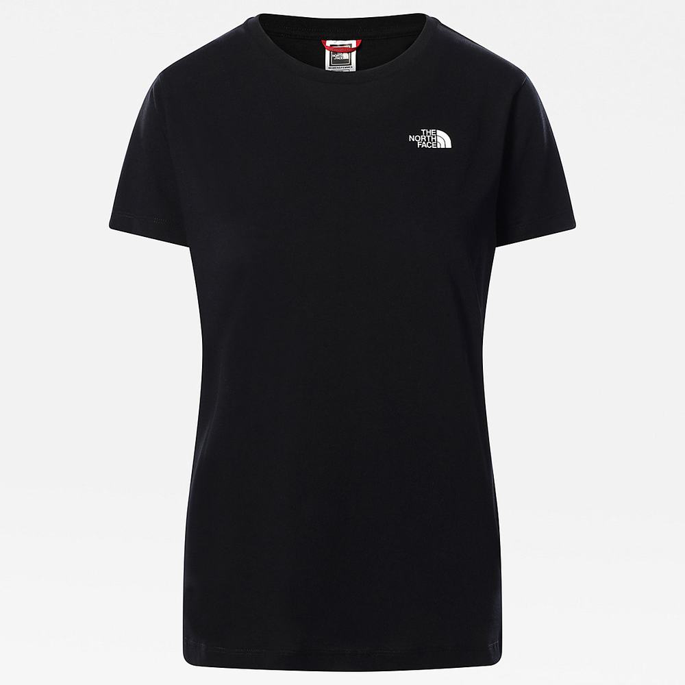 Tricko The North Face SIMPLE DOME Damske Čierne | CPR-480671