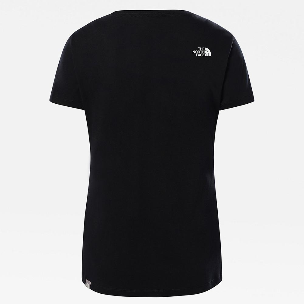 Tricko The North Face SIMPLE DOME Damske Čierne | CPR-480671
