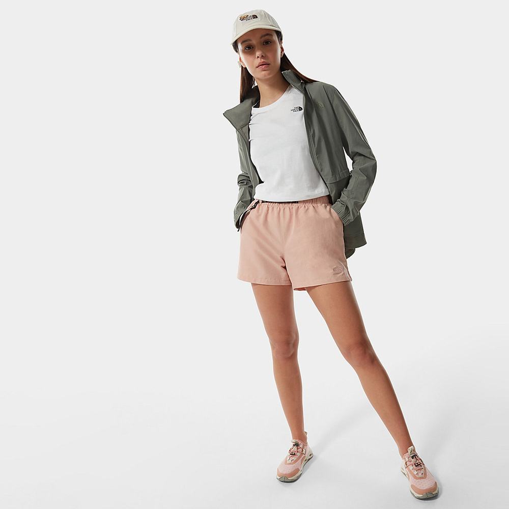 Tricko The North Face SIMPLE DOME Damske Biele | TPC-302546