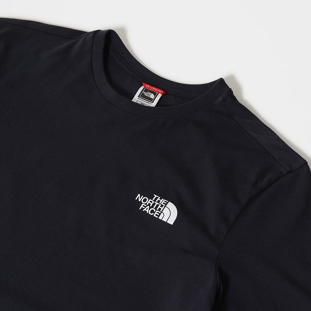 Tricko The North Face SIMPLE DOME Panske Námornícka Modrá Biele | JTD-906521