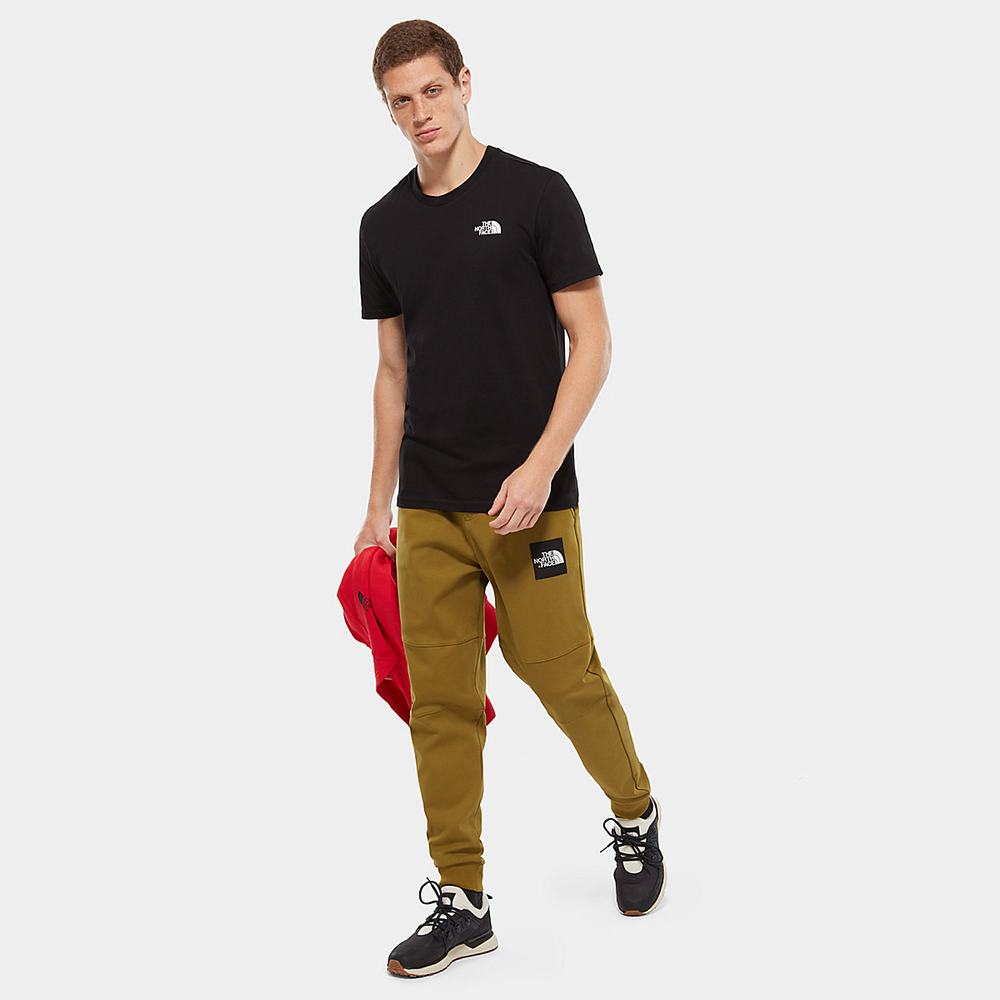 Tricko The North Face SIMPLE DOME Panske Čierne | NWD-486392