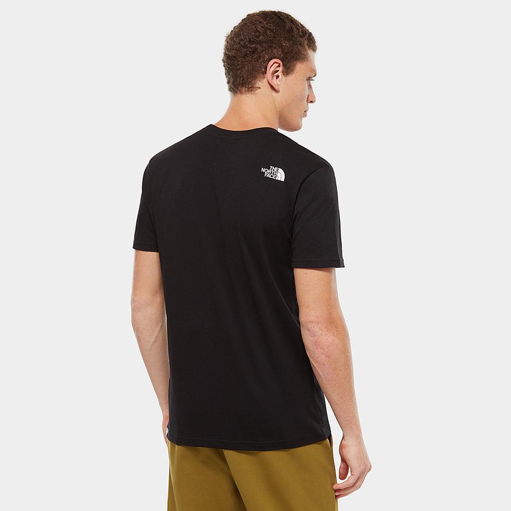 Tricko The North Face SIMPLE DOME Panske Čierne | NWD-486392