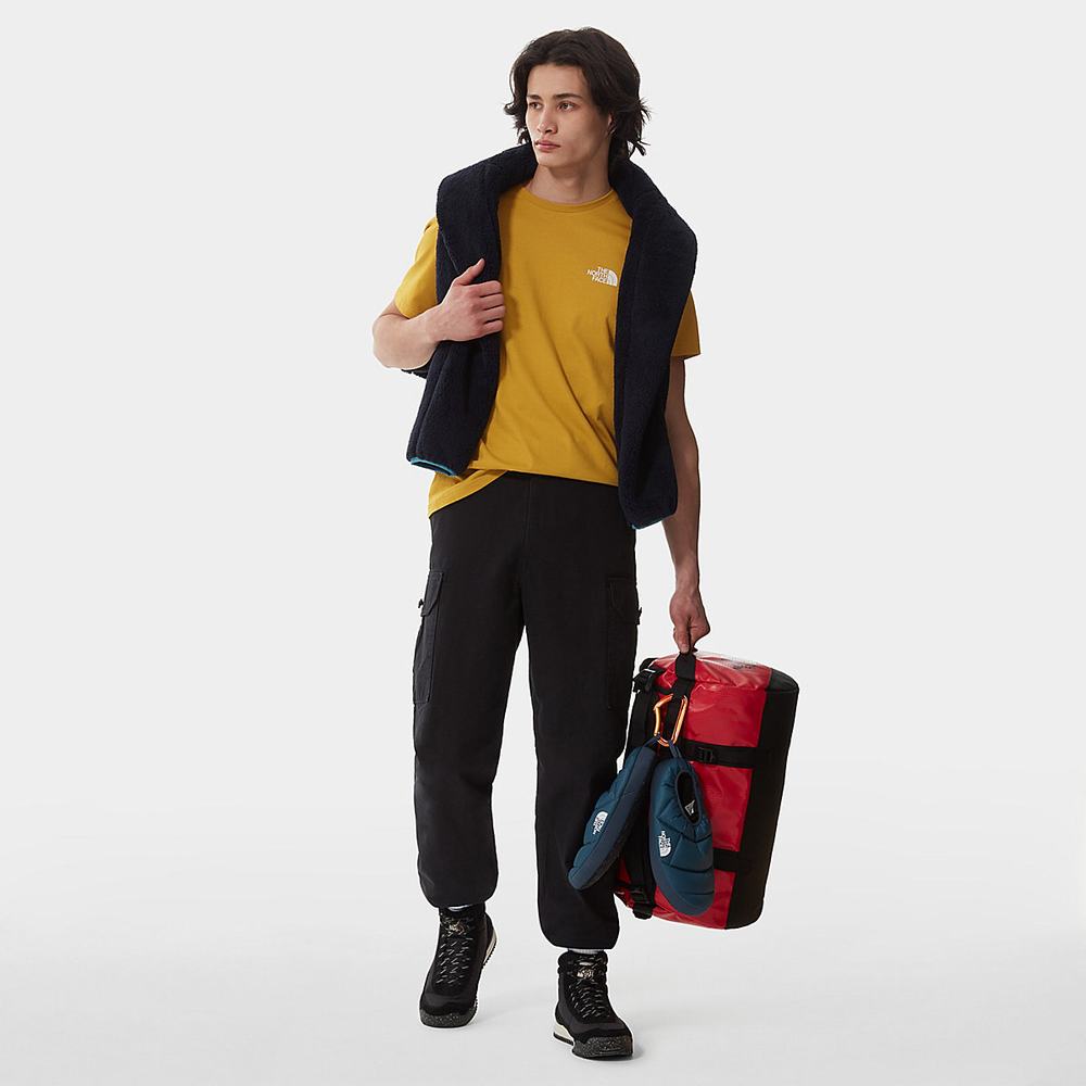 Tricko The North Face SIMPLE DOME Panske Žlté | WSB-890467