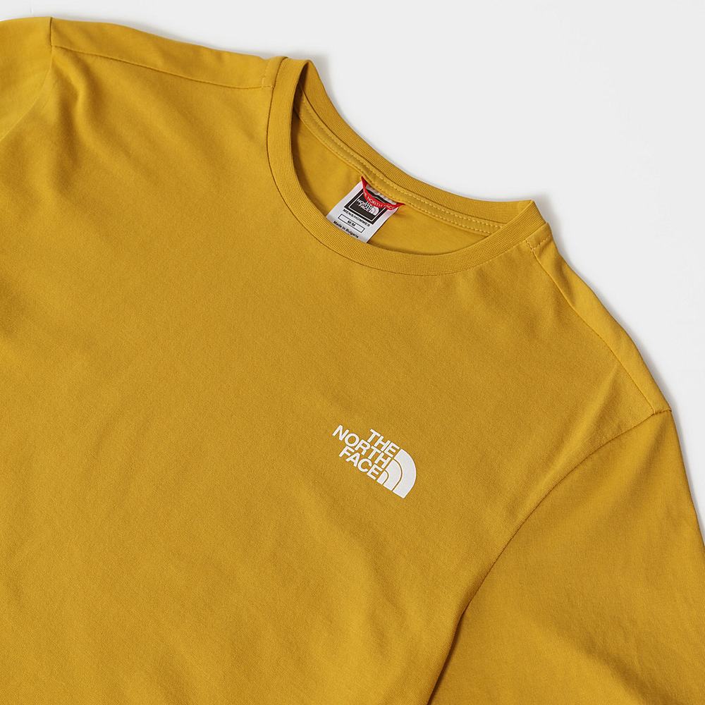 Tricko The North Face SIMPLE DOME Panske Žlté | WSB-890467