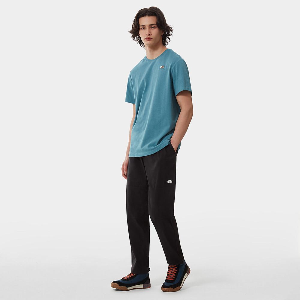 Tricko The North Face Scrap Grafika Panske Modre | CWE-264538