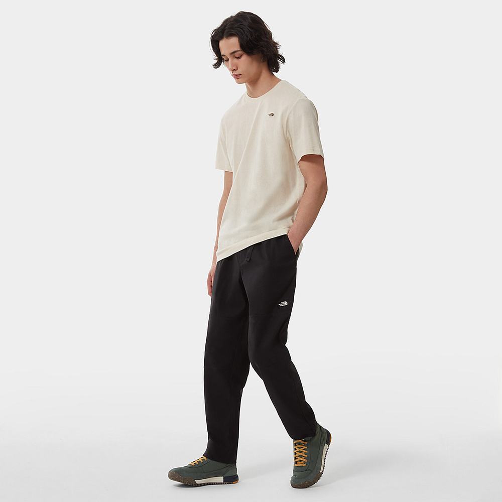 Tricko The North Face Scrap Grafika Panske Béžové | GXB-259634