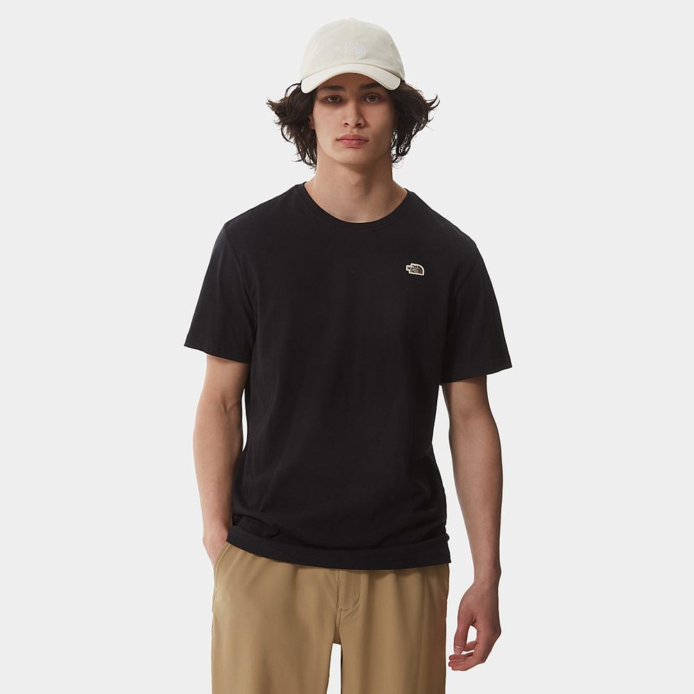 Tricko The North Face Scrap Grafika Panske Čierne | VMS-087195