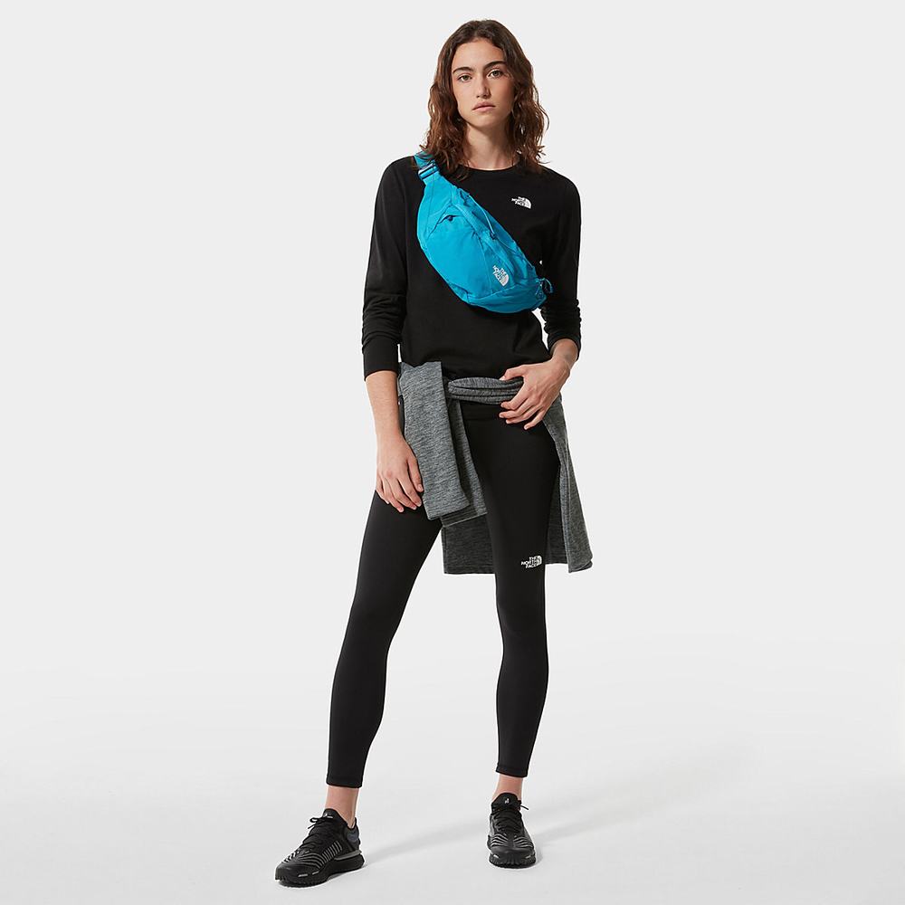 Tricko The North Face Seasonal Long-Sleeve Damske Čierne | QAG-569783
