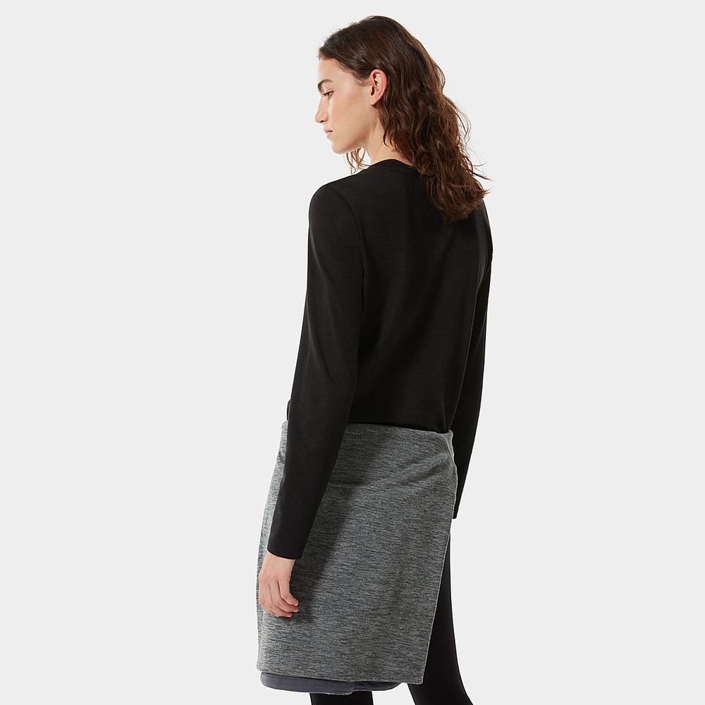Tricko The North Face Seasonal Long-Sleeve Damske Čierne | QAG-569783