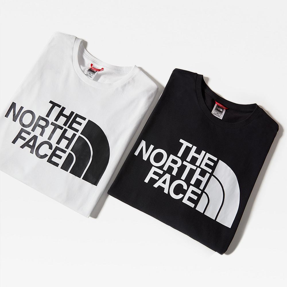 Tricko The North Face Standard Long-Sleeve Damske Biele | RYP-638917