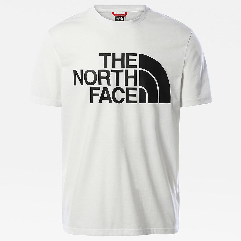 Tricko The North Face Standard Panske Biele | GHN-236175
