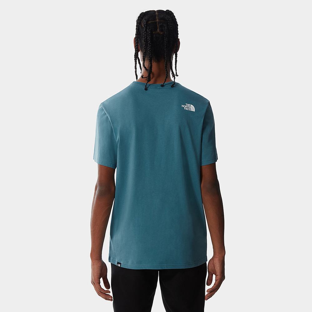 Tricko The North Face Standard Panske Modre | EPC-340796