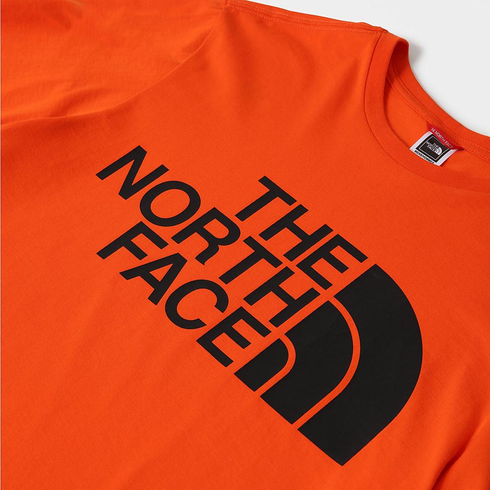 Tricko The North Face Standard Panske Červené Oranžové | PBG-493021