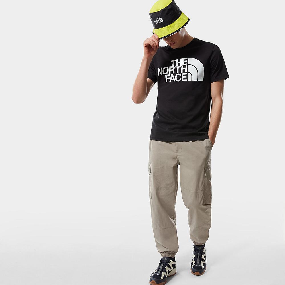 Tricko The North Face Standard Panske Čierne | VST-981265