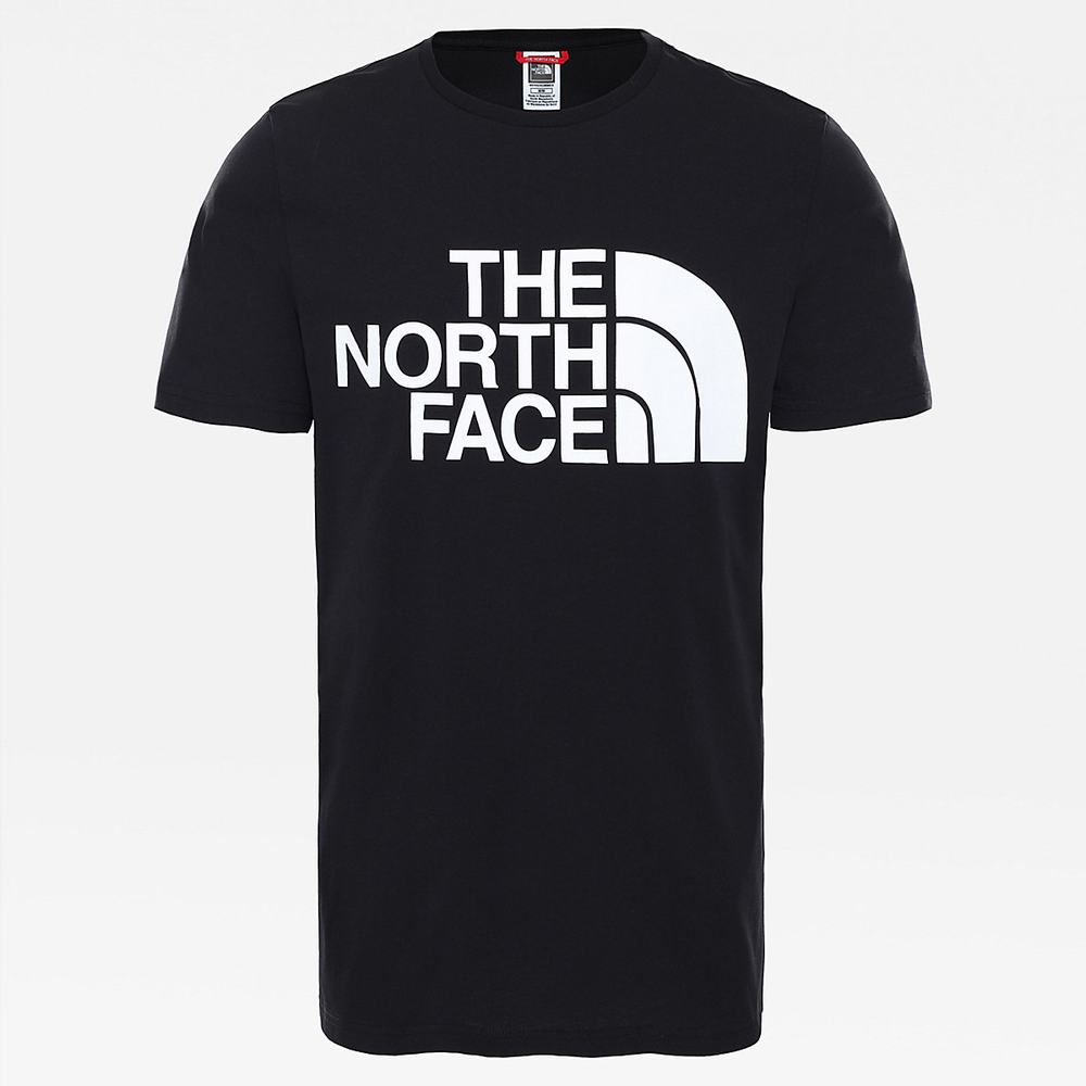 Tricko The North Face Standard Panske Čierne | VST-981265
