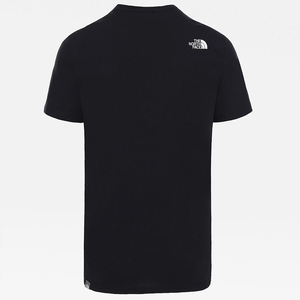 Tricko The North Face Standard Panske Čierne | VST-981265